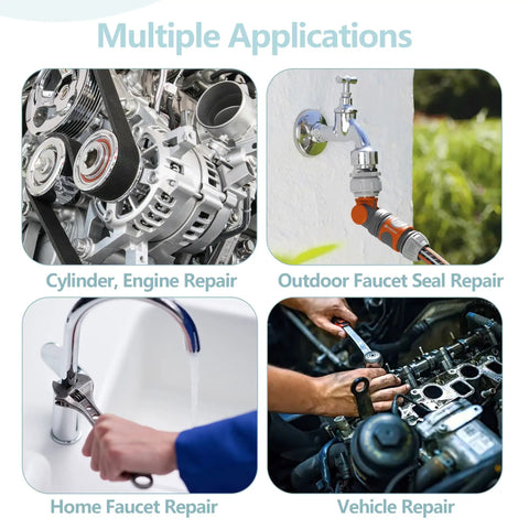 1020-Piece O Ring Kit With Case And Labels For Auto Plumbing And Air Gas Sealing, All In One 20 Metric Sizes From 1mm To 25mm ID, Multiple Thicknesses Including 1mm, 2mm, 2.4mm, 2.5mm, 3mm, Nitrile Rubber, Fuel And Oil Resistant, High Temp. multiple applications for engine, faucet, and vehicle repair