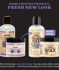 Killer Duo Mineral Oil And Carnauba Wax Set with lavender, rosemary on new label for wood cutting boards and butcher blocks.
