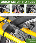 Universal 70mm V Brake Pads Set For Mountain Cruiser Road BMX Hybrid Bikes with Allen Wrench no squeal nitrile rubber setup.
