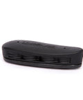 AirTech Precision-Fit Recoil Pad for Christensen Arms, Marlin, and Remington Rifles shown in black with grooved design