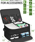 Two Layer Golf Trunk Organizer Waterproof Gear Bag That Fits Two Pairs Of Kicks And Stores Balls Tees Clothes Gloves And Accessories