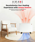 Room with Convection Panel Space Heater With Thermostat And Dual 450 And 900 Watt Settings 22 By 18 Inch Wall Mount