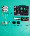 Components layout of AM FM Radio Kit For Learning And Practice A Hands On Soldering Project That Teaches Electronics The Dope STEM Gift