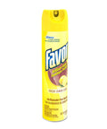 Clean As A Whistle Top Shelf Furniture Polish Delivers A Fresh Lemon Hit in a spray can for quick cleaning.