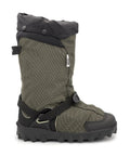 Expandable Insulated Overboots With Threaded Outsole For Everyday Footwear, 2XL, 15 Inch Height, Gray, side view with tread detail