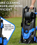 New Upgrade Beast Power Washer With 4 Quick Connect Nozzles 3.2 GPM Inlet Hose And Filter 500ml Soap Tank Heavy Duty Cleaner