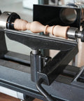 Heavy Duty 12 Inch Tool Rest With 1 Inch Post For Woodturning Lathes Cast Iron Construction With 80mm Post Length 45 Degree Slope