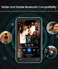 Kids MP3 Player With Bluetooth 80GB, Preloaded Spotify And Spotify Kids, Audible, WiFi MP4 Music Player, Bluetooth devices, Blue