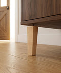 Heavy Duty Wood Square Furniture Legs Set With Screws 6.7 Inch Replacement Feet For Sofa Coffee Table Bench And Home Office Use Sturdy Wooden Couch Leg Risers To Stabilize Furniture