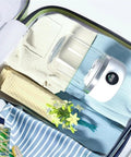 Portable Mini Washing Machine Rechargeable Compact Personal Laundry Sidekick For Underwear And Socks Lightweight Travel in suitcase