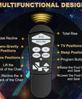 5 Pin Lift Chair Remote For Two Motor Golden And Ultra Comfort Chairs With 11 Button Layout Sit Or Home Button Replacement