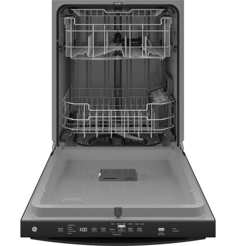 Hella Quiet And Super Spacious Top Control Dishwasher With Plastic Interior And Dry Boost featuring wide open third rack view.