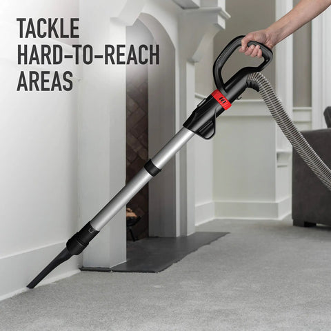 Hoover MaxLife Pro Pet Swivel Bagless Upright Vacuum With Windtunnel Tech. Powerful Multi-Cyclonic Suction Lifts Embedded Dirt For Deep Carpet And Hard Floor Cleaning. Catches Pet Hair And Allergens. Ideal For Busy Homes And Mixed Flooring Types.