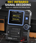 All In One LCR P1 Transistor Tester And SMD Component Analyzer with infrared decoding display