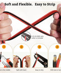 Bang For Your Buck Sixteen Gauge Speaker Wire 100 Feet Kit with banana plugs, cable cutter, and flexible CCA wiring shown.
