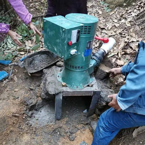 Installation of Five Kilowatt 230 Volt Hydroelectric Water Turbine Generator With Leakage Protection And 50 Hz Excited Single Phase Water Wheel