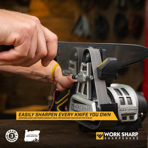 Pro Grade Adjustable Knife Sharpening System For Knives Scissors Serrated Blades And Tools Delivers Boss Level Edges And Consistent Results With Easy To Use Versatile Setup For Home Kitchen Workshop And Outdoor Use.