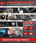 40+ hot services and functions for Next Level EV Diagnostic Scanner For Hybrid Electric And Gas Rides With High Voltage System and Battery Pack Analyzer.