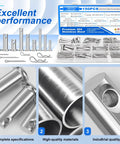 150 Piece 304 Stainless Steel Clevis Pins Cotter Pins R Clips Pro Grade Assortment Kit with 15 sizes for repairs display