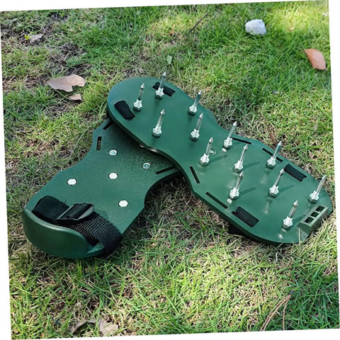 20 Piece Lawn Aerator Shoes Spikes Replacement Metal Pegs For Garden Soil Aeration And Lawn Care Tools Durable Aerator Shoe Spikes