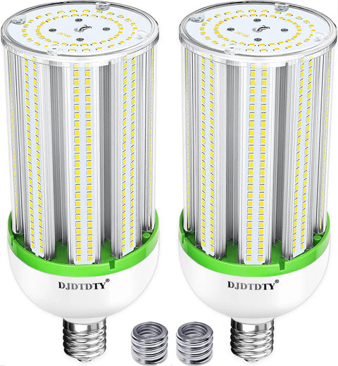 Two Beast 150W LED High Bay Light Bulbs 5000K 18000LM 110-277V E26 E39 Base for warehouse garage commercial lighting