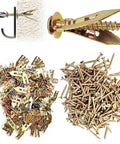 Heavy Duty Self Tapping Expansion Screw Kit With Zinc Drywall Anchors For Wall Mounts, 30 40 60 Piece Sets, Rust Proof Zinc Coating, Easy Install, Holds Steady In Drywall And Plaster, Perfect For Cabinets And Shelves. Zinc drywall anchors and screws shown in assorted sets.