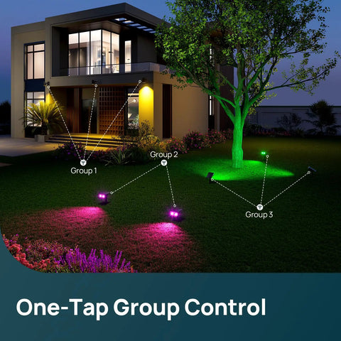 Top Shelf Smart Solar Spot Lights For Outdoor Yard And Deck Featuring Rock Solid IP67 Weatherproofing With Fast MPPT Tech That Keeps The Block Lit Up To Fourteen Hours Straight For Easy Landscaping And Halloween Show Vibes