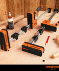 Heavy Duty 50 Inch Parallel Bar Clamp Set For Woodworking Glue Ups Cabinet Master Clamps With 2200 Lbs Clamping Force Quick Release Spreader Function 2 Pack