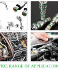 Usage of 270 Piece Car AC O Ring Kit With 18 Sizes Copper Seals For Auto Air Conditioning Repair in various applications
