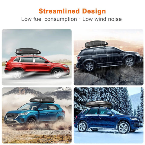 Rock Solid Rooftop Cargo Carrier Hard Shell Waterproof Gear Box Featuring Dual Side Opening Secure Key Lock Aerodynamic Quiet Ride Design Handles Hella Loads Without Skipping A Beat For Ultimate Road Trip Freedom
