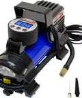 12V Portable Air Compressor Pump With Digital Tire Inflator, cigarette lighter power, fast inflate for cars, bikes, sedans