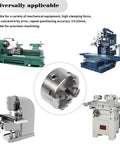 5 Inch 4 Jaw Self Centering Lathe Chuck K12 125mm For CNC Router Engraver Milling Machine Pro Grade with machines