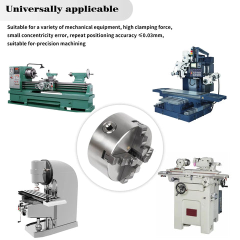 5 Inch 4 Jaw Self Centering Lathe Chuck K12 125mm For CNC Router Engraver Milling Machine Pro Grade with machines