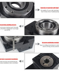 Detailed view of Hollow Rotary Actuator With High Accuracy Positioning For 60mm 400W AC Servo Motors 10 To 1 Reducer