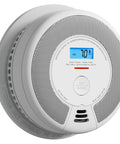 10-Year Battery 2-In-1 Smoke And Carbon Monoxide Alarm Detector With Large LCD Display For Easy Reading UL 217 9th Edition Certified Standalone Model SC07 1 Pack Sealed Battery Delivers A No-Brainer Decade Of Home Protection