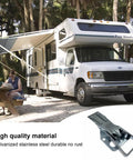 Rugged Stainless Steel Toggle Latch For Doors And Boxes Easy Release Pull Clamp Heavy Duty Hasp For Trunks And Campers with RV