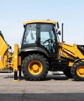 8 Ton Front End Loader And Backhoe Combo With Hydraulic Digging Arm For Construction Sites, Road Maintenance And Agriculture
