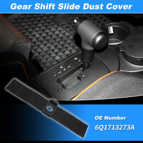 Automatic Gear Shift Slide Dust Cover For VW Beetle 2003 2004 2005 2006 2007 2008 2009 2010 Keeps Dust Out While Keeping Gear Shifts Smooth And Snug Precise Transmission Shifter Slider Fit 6Q1713273A