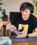 DIY DJ Mixer Kit For Beginners Teens Build Your Own DJ Board Learn Electronics Mix Tracks Add Effects Play Music Via SD Card Kid Friendly STEM Project That Feels Like Real DJing, teen assembling mixer