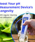 Calibration Solution Set For pH And EC Meters With pH 4.0, pH 7.0, And 2.77 EC Solutions 250 Ml Pack For Hydroponics Growers calibration with pH meter in jar