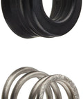 Faucet Repair Kit RP4993 Black Small With Seats And Springs For Leaky Kitchen And Bath Faucets Easy Install Delta Replacement Part DIY Friendly Fix For Leaks 1 Pack showing close-up of metal springs and black seat