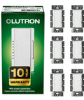 Maestro LED Plus Dimmer Switch For Dimmable LED Halogen And Incandescent Bulbs 150W 6-pack with packaging