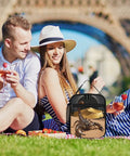 Desert Scorpion Eclipse Insulated Lunch Box For Women And Men at picnic in park, large capacity cooler tote.