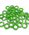 Green Silicone Washer Gasket Pack Of 20 For 3/4 Inch Garden Hose Fittings And Nozzles, Leak Proof Seals For Faucets