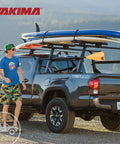 Solid As Hell Heavy Duty Roof Rack Crossbars Pair 68 Inch Long For Suv And Truck Cargo Hauling with kayaks and paddles