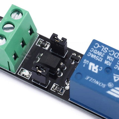 1 Channel Optocoupler Relay Module 3V/3.3V High Level Driver Isolated Drive Board For Arduino With Songle Relay close-up