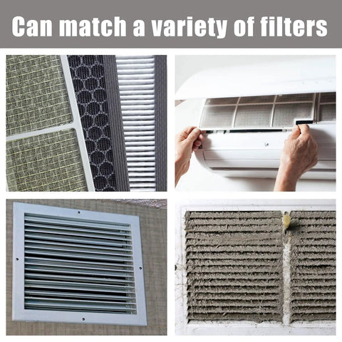 Carbon Fabric Filter Replacement 16 By 48 By 0.12 Inches Activated Charcoal HEPA AC Vent Filter Cut To Fit Heavy Duty Pre Filter