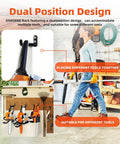 Chainsaw Wall Mount Hook Set 6 Pack Heavy Duty Chainsaw Holder For Garage Organization And Shed Storage Sturdy Steel Racks