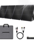 Portable 200W Foldable Solar Panel Kit With ETFE Cover For Power Station And Off Grid Backup Power IP68 Waterproof Outdoor Charger