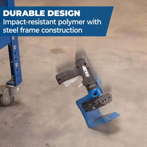 Pocket Hole Jig For Woodworking And Carpentry, Compatible With Materials From Half To One And A Half Inch Thick, GripMaxx clamp